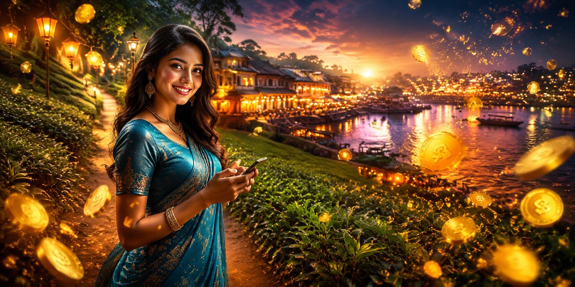 বাংলাদেশের নরায়ণগঞ্জে মোবাইল ক্যাসিনো ব্যবহারের দৃশ্য